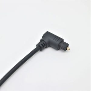 <span class=keywords><strong>Cable</strong></span> de fibra de <span class=keywords><strong>audio</strong></span> de 5,1 canales con codo de 90 grados y amplificador de potencia SPDIF de rotación de 360 grados Puerto cuadrado Monitor de altavoz de TV - Product Image 5