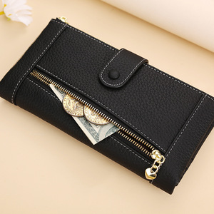 Transfronterizo para <span class=keywords><strong>Amazon</strong></span> Estación <span class=keywords><strong>de</strong></span> comercio exterior Nueva billetera corta <span class=keywords><strong>de</strong></span> <span class=keywords><strong>cuero</strong></span> multifuncional <span class=keywords><strong>de</strong></span> primera capa Descuento Doble - Product Image 3