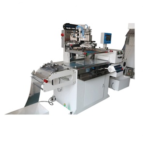 WESTTUNE Machine d'impression sérigraphique automatique haute vitesse 1 couleur rouleau-à-rouleau, nouvelle imprimante certifiée CE pour étiquettes, cartes et tubes PP/PET/PVC H - Product Image 3
