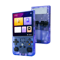 Mooden R36 MAX Pro Retro Handheld-Spielkonsole Android WiFi 3,95-Zoll-IPS-Bildschirm Tragbarer Taschenspielcomputer Geschenk für Gamer