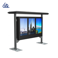 Pantalla LCD TFT Publicitaria para Paradas de Autobús, Personalizada, IP65, 55 Pulgadas, Grande, para Exteriores, Capacitiva, Resistente al Polvo y al Agua