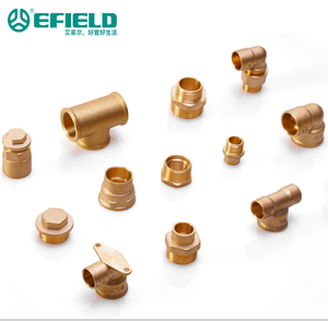 อุปกรณ์ข้อต่อเกลียว BSP ชาย/หญิงบุชทองเหลือง - Product Image 1