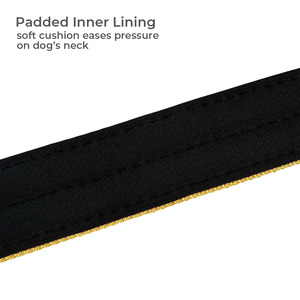 Collier tactique réglable pour chien en nylon avec boucle à dégagement rapide en métal et anneau en D pour l'entraînement en extérieur - Product Image 3