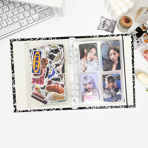 Sổ Tay Album Kế Hoạch Ngân Sách Phong Cách Crackle Đá Cẩm Thạch Đầy Màu Sắc Sổ Tay Bìa Album Ảnh Bài Viết Có Thể Nạp Lại A5 Sổ Tay Cổ Điển - Product Image 5