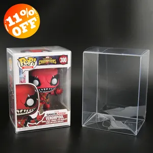 Baili Funko Pop Speelgoed Beschermer 4 "6" Inch Custom Reliëf Logo Pop Beschermer Pet Plastic Doos