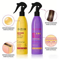 Spray Protettivo Termico Nutriente 3 in 1, Nebulizzatore Protettivo dal Calore per Lucentezza e Idratazione dei Capelli, Olio per Trattamento Capelli Biologico