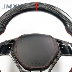 <span class=keywords><strong>Volant</strong></span> de style sport en cuir de fibre de carbone véritable 100% pour mercedes-benz <span class=keywords><strong>W202</strong></span> W203 W204 W205 W212 - Product Image 4