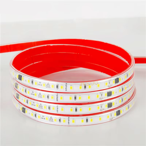 Lampu Atmosfer <span class=keywords><strong>LED</strong></span> <span class=keywords><strong>Strip</strong></span> Perekat Sendiri <span class=keywords><strong>220V</strong></span> Tanpa Kabel, Lampu Linear untuk Lanskap IP67, Bodi PVC Rumah Tangga dengan Alur Aluminium - Product Image 5