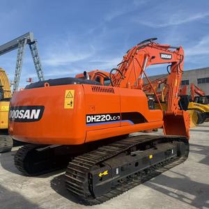 รถขุดตีนตะขาบ Doosan DH220LC-7 มือสอง 22 ตัน ประสิทธิภาพสูง นำเข้าจากเกาหลี มีสินค้าในสต็อก ยินดีต้อนรับตรวจสอบสถานที่ - Product Image 4