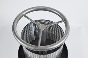 Presse-fruits manuelle en acier inoxydable avec panier pour jus de raisin, pomme, grenade - Product Image 6