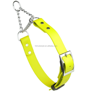 Có thể điều chỉnh PVC tráng Polyester Vải martingale cổ áo với kim loại khóa mềm con chó khai thác cho giám sát chặt chẽ trên đi chơi - Product Image 4