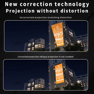 Tùy chỉnh 200W tường Logo gobo chiếu ngoài trời không thấm nước IP67 công suất cao Đèn Chiếu LED đèn quảng cáo - Product Image 3