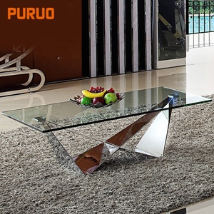 PURUO moderno MDF TOP in acciaio <span class=keywords><strong>nero</strong></span> <span class=keywords><strong>opaco</strong></span> forma speciale in metallo base <span class=keywords><strong>tavolo</strong></span> da pranzo per mobili per la casa - Product Image 4