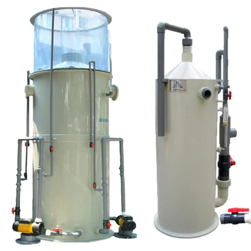 Mật độ cao 10000L nước biển Protein Skimmer nuôi trồng thủy sản thiết bị cho cá trang trại nuôi trồng thủy sản