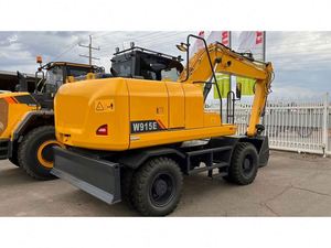 Prix d'usine, excavatrice sur pneus hydraulique de 15 tonnes Liugong W915E avec accessoires de brise-roche - Product Image 5