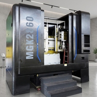 Meuleuse verticale à broche haute précision pour le rectage CNC de composants semi-conducteurs, optiques, pierres réfractaires, roulements et vannes