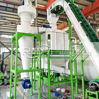 Usine de granulés de bois clé en main RICHI - Usine de traitement de granulés de bois d'eucalyptus et de bois de caoutchouc à haute capacité avec matrice annulaire