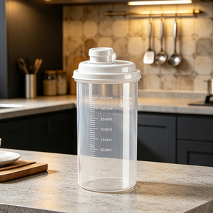 White sugar storage container, starch and flour <b>dispensing</b> <b>bottle</b>, small rock sugar storage container, kitchen moisture-proof - Product Image 3