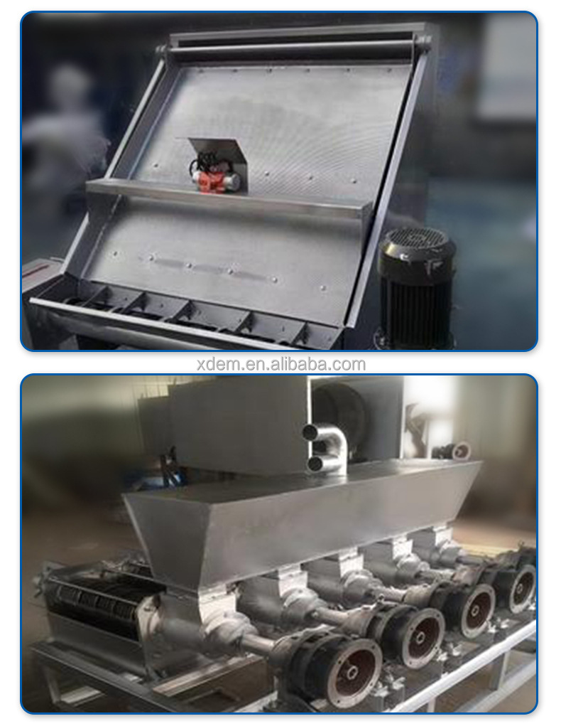 Dry And Wet Pig Manure Separator Separation Dehydration Equipment For Filtration