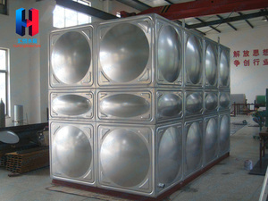 Réservoir d'eau en acier inoxydable SS304 de 1000 L avec pompe pour machine de distribution d'eau potable, équipement de traitement de l'eau, marque HuiHeng - Product Image 4