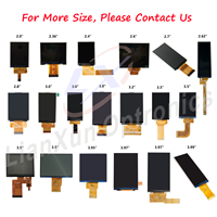 Layar LCD TFT 3,99 Inci Resolusi Tinggi 400x960 450nit Modul LCD MIPI 2 Jalur