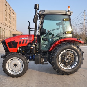 80hp 4x4 AC Cabina <span class=keywords><strong>Traktor</strong></span> Motor diésel Tractor agrícola Sistema hidráulico Trator - Product Image 4
