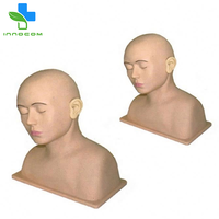 Simulador avanzado de irrigación de oídos, modelo anatómico, entrenamiento de ciencia médica, maniquí de PVC, escuela médica, otros educativos