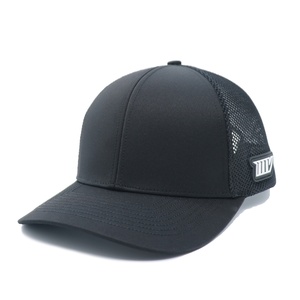Gorra Trucker Negra Personalizada de 6 Paneles para Adultos, Algodón y Poliéster, Logotipo Bordado en 3D, Diseño con Imagen Elegante, para Deportes al Aire Libre y Ciclismo - Product Image 2