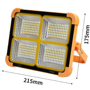 Solar Flood <b>Light</b> 12V <b>LED</b> Touch Control Outdoor Waterproof 50000 Hours 120 Lm/W Ra80 Plastic Body - Product Image 5