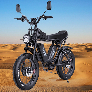 Q20 Pro 52V 40Ah 20" MTB E Bike Fat Tire Dual Motor Battery Hybrid Mountain Dirt for Adults Q20 Commute E- - Product Image 5