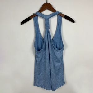 Camiseta Deportiva sin Mangas para <span class=keywords><strong>Mujer</strong></span>, de Secado Rápido y Transpirable, Tejida, con Espalda Descubierta, para Fitness, Entrenamiento y Yoga, Venta al Por Mayor Personalizada - Product Image 5