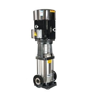 Bomba centrífuga vertical multietapa de acero inoxidable 304 CDL/CDLF con conexión bridada para aumento de presión en tuberías - Product Image 5
