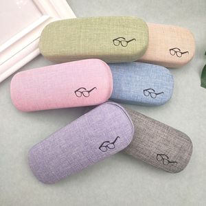 Khung Kính Quang Học Hộp Sắt Hộp Đựng Kính Đọc Sách Bằng Kim Loại Giá Rẻ PU Theo Yêu Cầu Hộp Đựng Kính Mắt Bán Sỉ - Product Image 5