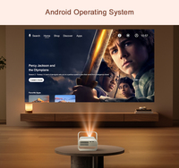 Projecteur extérieur Android Touyinger Z7 1200 ANSI Lumens 360 °   Projecteur intelligent 1080P HDR10+ HLG 4K pour cinéma maison