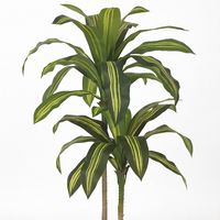 Arbre artificiel Dracaena Fragrans en gros, plante de maïs verte variée, 120-200 cm, détachable, pour la décoration de la maison, du bureau et de l'hôtel