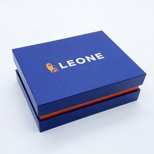 Custom Small Elegant Lift-off Lid Shoulder Neck Lid And Base Boxes Gift Package 2 Pieces Rigid Paper Box
