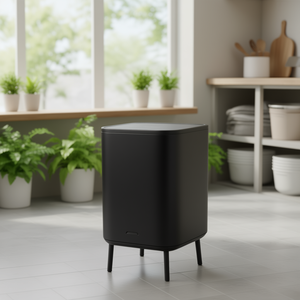 Cestino per rifiuti Bo Touch Bin 30 L nero opaco con coperchio per cucina e bagno - Product Image 3