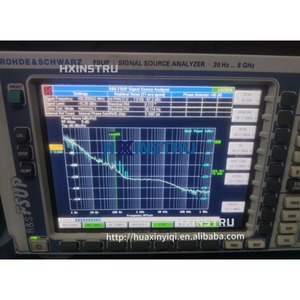 เครื่องวิเคราะห์สัญญาณรบกวนเฟส 8 GHz เครื่องวิเคราะห์แหล่งกำเนิดสัญญาณ Rohde & Schwarz รุ่น R&S FSUP8 H - Product Image 1