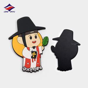 Longzhiyu, fournisseur de magnets en PVC, fabrication en gros depuis 20 ans, conception personnalisée, marquage d'entreprise, <span class=keywords><strong>aimant</strong></span> de réfrigérateur 2D <span class=keywords><strong>plat</strong></span> en caoutchouc souple - Product Image 3