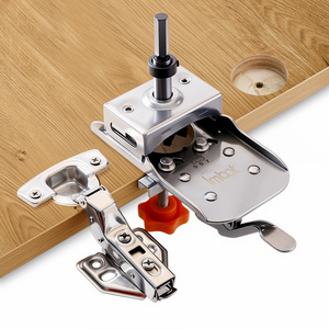 Kit de Gabarit <span class=keywords><strong>pour</strong></span> Charnière Invisible Imbot 35mm, Outils de Perçage et Fraisage <span class=keywords><strong>pour</strong></span> Pose d'Armoires - Product Image 1