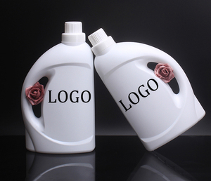 Xinrunjin 2500ml HDPE Botella de plástico de Boca Grande portátil 2,5 litros Reemplazo de detergente para ropa Suministro directo del fabricante - Product Image 4