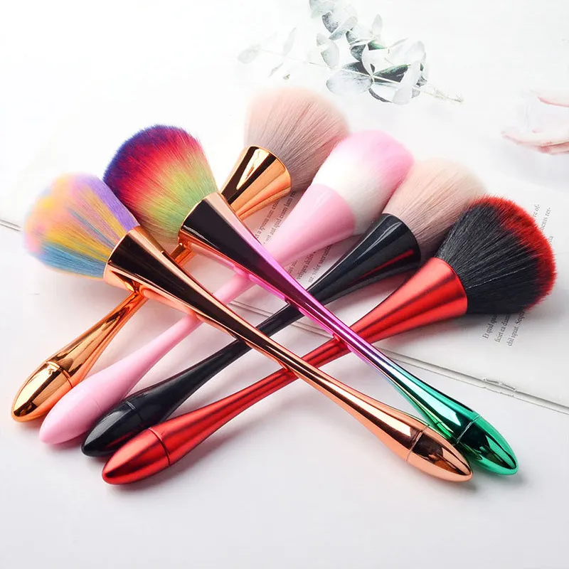 Professional Cosmetic Eyeshadow Single Makeup Brush Cleaner Nail Cleaning Up Brush