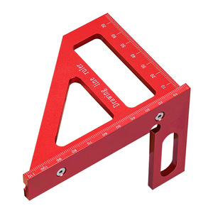 Regla Triangular Multifuncional de Aleación de Aluminio Niu Xiang para Trabajos en Madera, 90 y 45 Grados, Uso en Ingeniería - Product Image 5