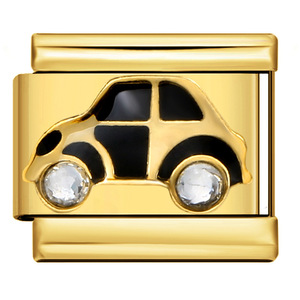 Bracciale con Charm Italiano Personalizzabile Fai da Te in Acciaio Inossidabile Dorato a Stella, a Griglia, a Forma di Animale, per Gioielli da 9mm - <span class=keywords><strong>Alta</strong></span> Qualità, Vendita all'Ingrosso - Product Image 3