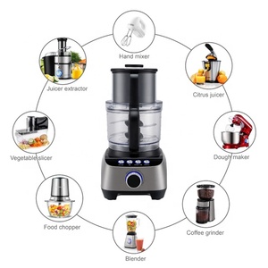 Trituradora de Hielo de Alta Velocidad 2023, Potente Procesador de Alimentos Multifuncional <span class=keywords><strong>11</strong></span> en 1 de 1300W - Product Image 2
