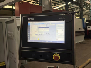 Jiangsu Yawei PBA220/4100 Eletro-Hidráulica Completa <span class=keywords><strong>CNC</strong></span> Máquina De Dobra De Aço Inoxidável Placa De Aço Carbono Processamento De Folha De Metal - Product Image 2