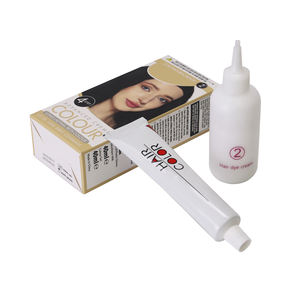 DIY होम हेयर डाई थोक रंग टिकाऊ पेशेवर सैलून हेयर कलर क्रीम - Product Image 3