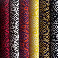Vente en gros de robes design personnalisées 100% viscose rayonne impression numérique florale baati somali filé pour femmes tissu de stockage léger