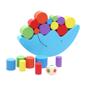 <span class=keywords><strong>Jeu</strong></span> d'empilage de blocs <span class=keywords><strong>en</strong></span> bois <span class=keywords><strong>en</strong></span> forme de lune, jouet éducatif <span class=keywords><strong>pour</strong></span> tout-petits, Montessori, entraînement de la motricité fine, <span class=keywords><strong>jeu</strong></span> de société familial, cadeau - Product Image 4