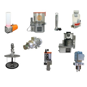 Pompe à lubrification électrique RK Woerner en fonte et acier inoxydable, compatible huile, plage de température 0-200°C - Product Image 1
